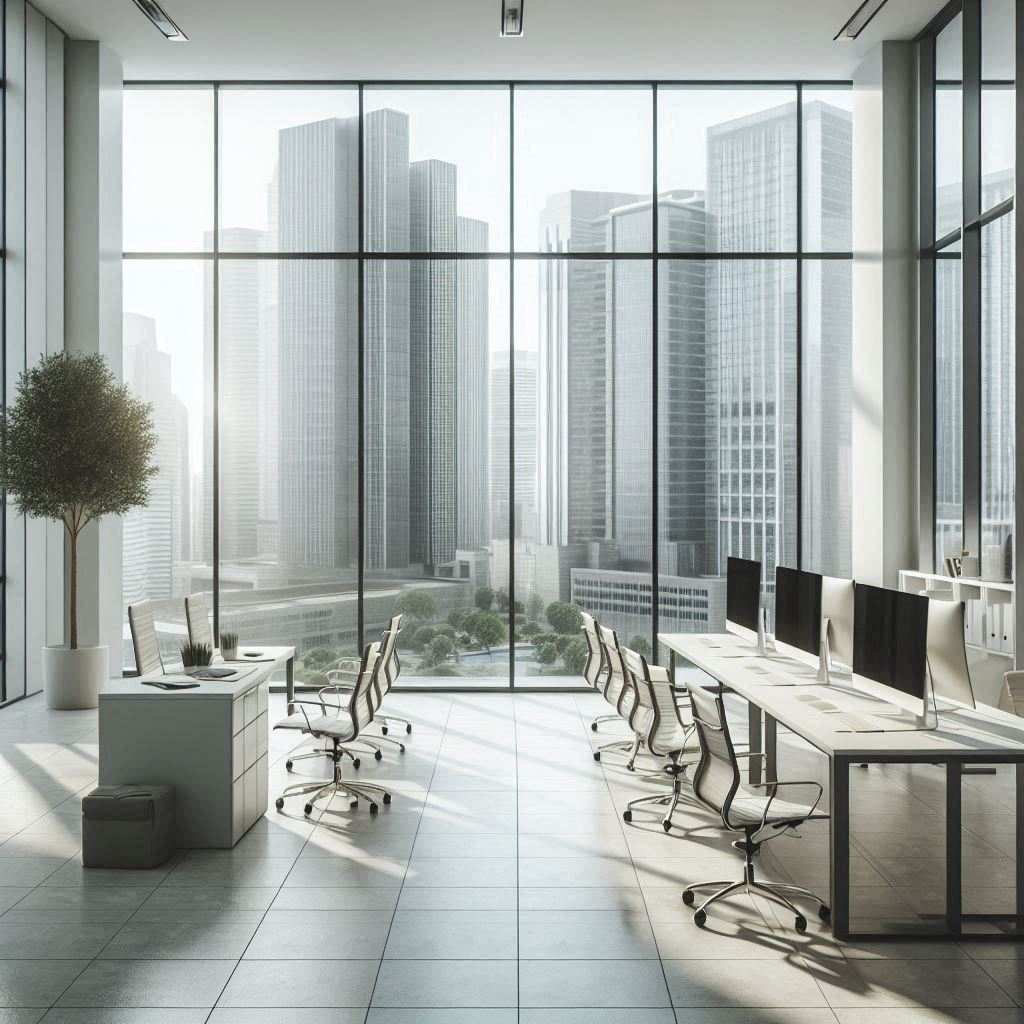 科技企业如何评估办公区局部施工给写字楼办公办公区照明舒适度增加的管理负担